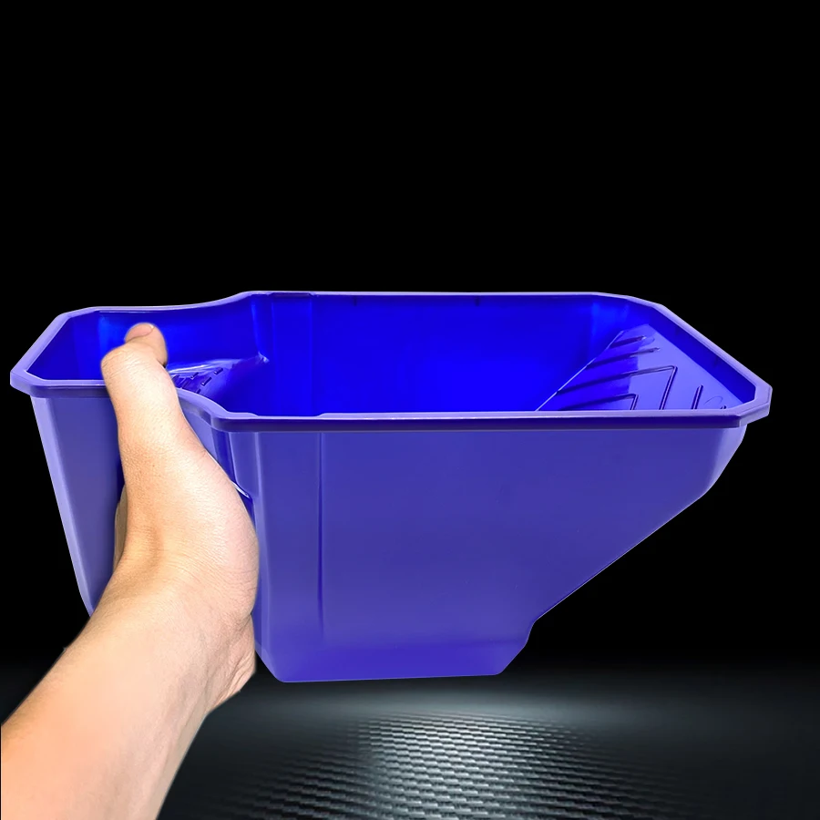 1 Piece Paint Roller Brush Handle Paint Cup, Large Capacity, Easy to Match with Brush and Roller, Paint Tray - Decoration Tools.