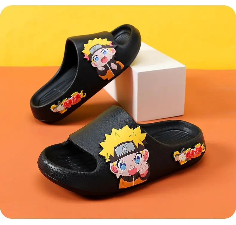 Naruto-Hausschuhe, niedliche und modische Cartoon-Sandalen für den Innenbereich, rutschfeste Sandalen mit weicher Sohle, ein Geburtstagsgeschenk für Freunde – Detail 18