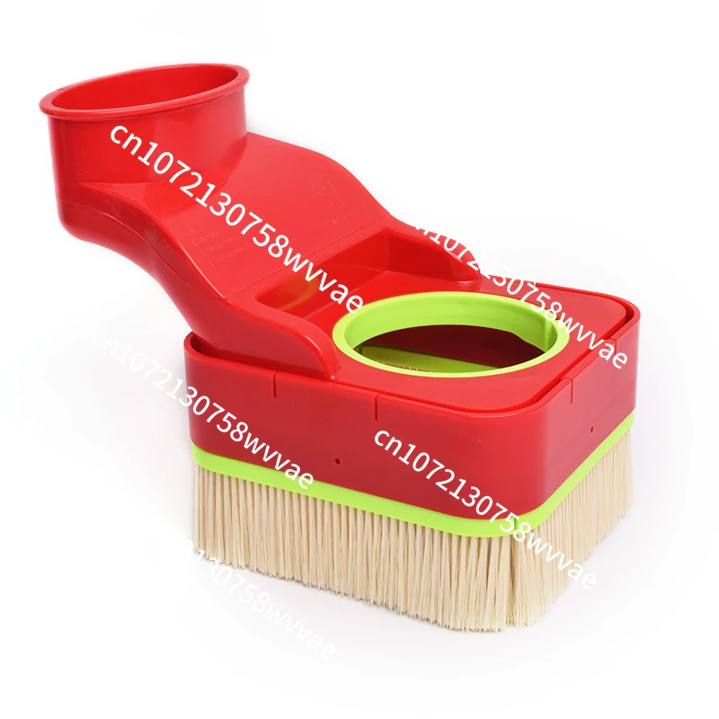 

CNC Dust Hood Free Fall Dust Cover Collector 70/75/80/85/90/100mm Brush Cleaning Woodworking Dust Hood for CNC Cutting