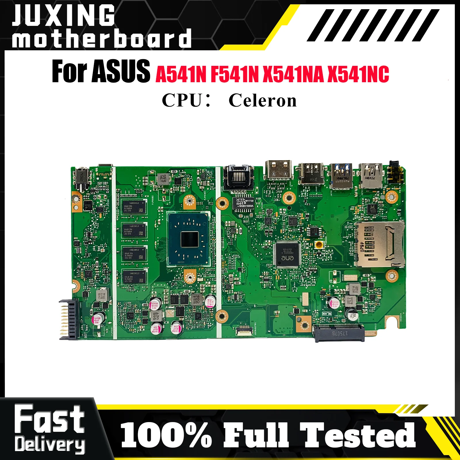 

X541NA Материнская плата для ноутбука ASUS VivoBook X541N A541N X541NA R541N X541NC F541N A541N Материнская плата для ноутбука с процессором Celeron stk