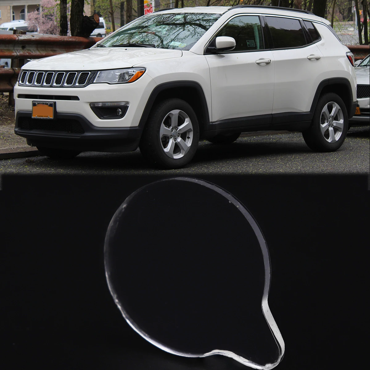 Rain Light Sensor Gel Pad For Jeep Compass MP/552 Adhesive Film Silicone Cushion Windscreen Chip Repair Kit Multi-Purpose Tape