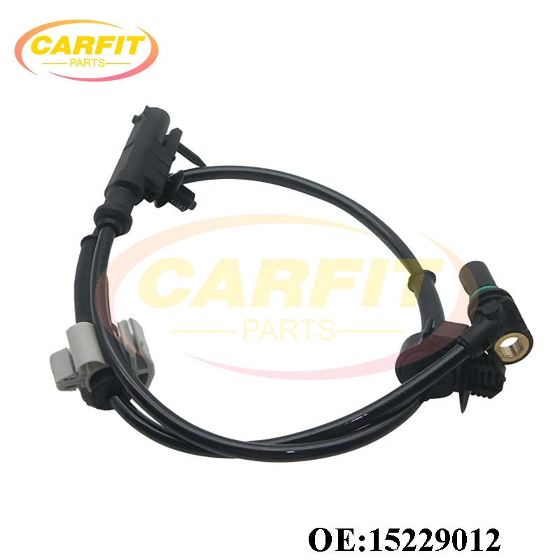 New OEM 15229012 Front Left & Right ABS Wheel Speed Sensor For Cadillac Escalade Chevrolet Silverado GMC Sierra Yukon Auto Parts