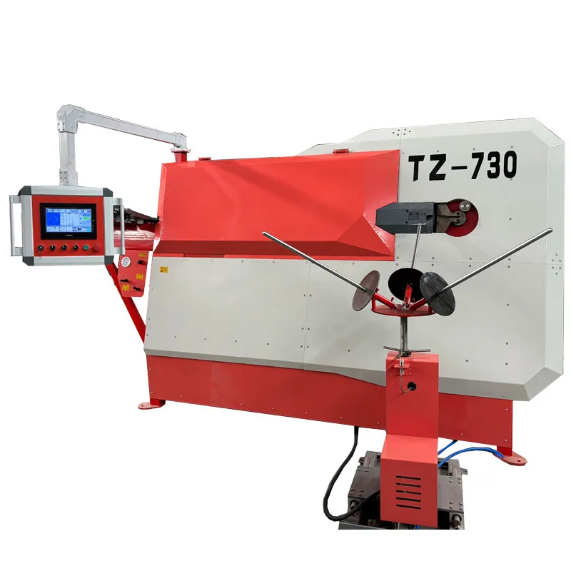 6-10mm Portable Fully Automatic CNC Industry Carbon Steel Stirrup Rebar Bending Machine Spiral Shape Spiral Bending Machine