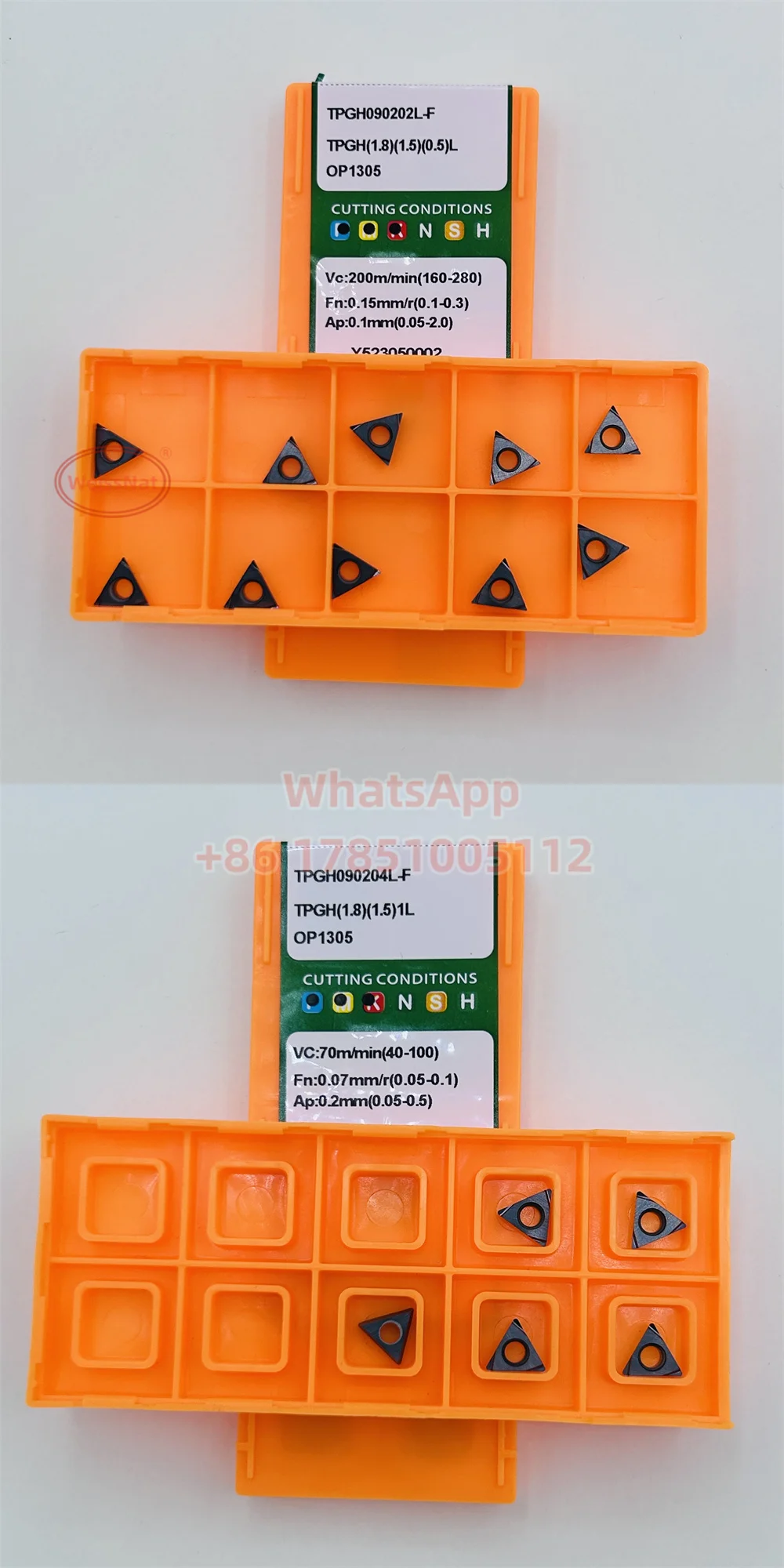 Imagem -05 - Xin Op1215 Op1305 Inserções Tpgh080202l Tpgh080204l Tpgh090202l Tpgh090204l Tpgh110302l Op1205h