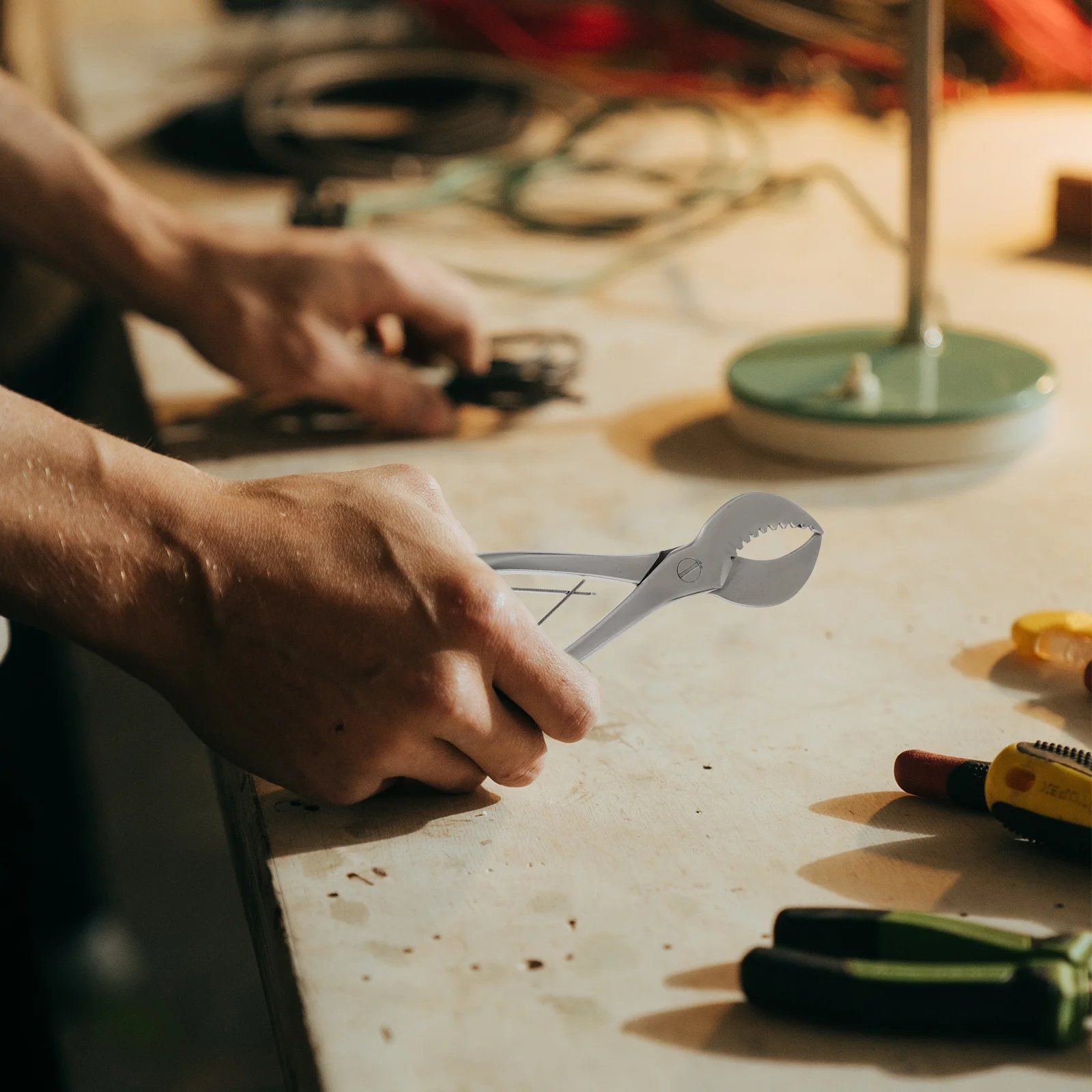 

Stainless Steel Bark Pliers Multi-Functional Hand Tool with Enhanced Durability and Comfort Grip for Wood Processing Spawn Egg