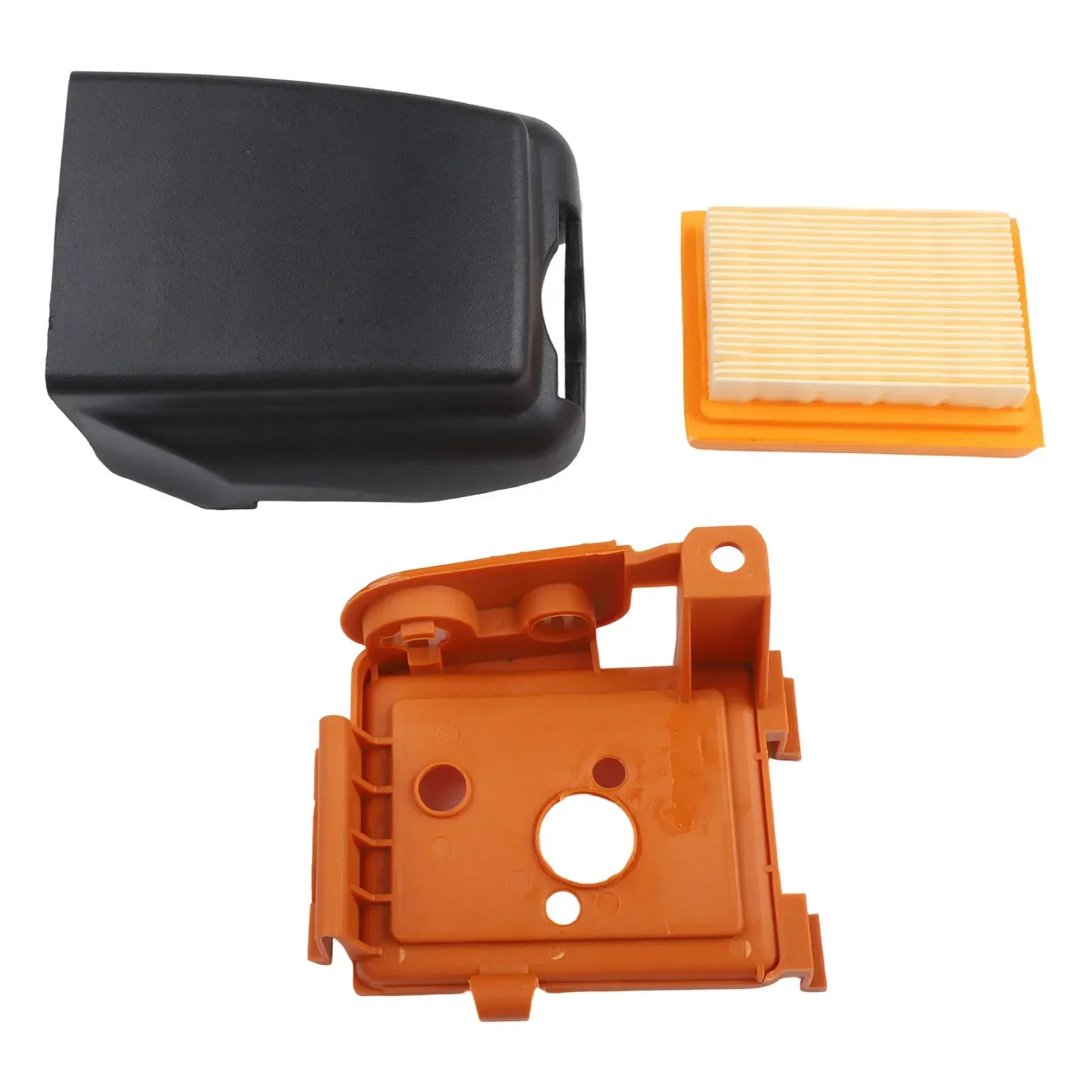 3 Piece Air Filter and Housing Set for Trimmer FS120 FS200 FS250 FS350 4134 141 0500 Convenient for Quick Component Replacement