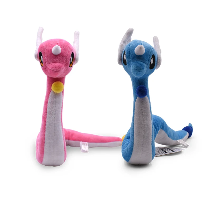 Anime Pokemon Plush Toy Dragonair Shiny Dragonair Soft Stuffed Toys Animal Peluche Doll