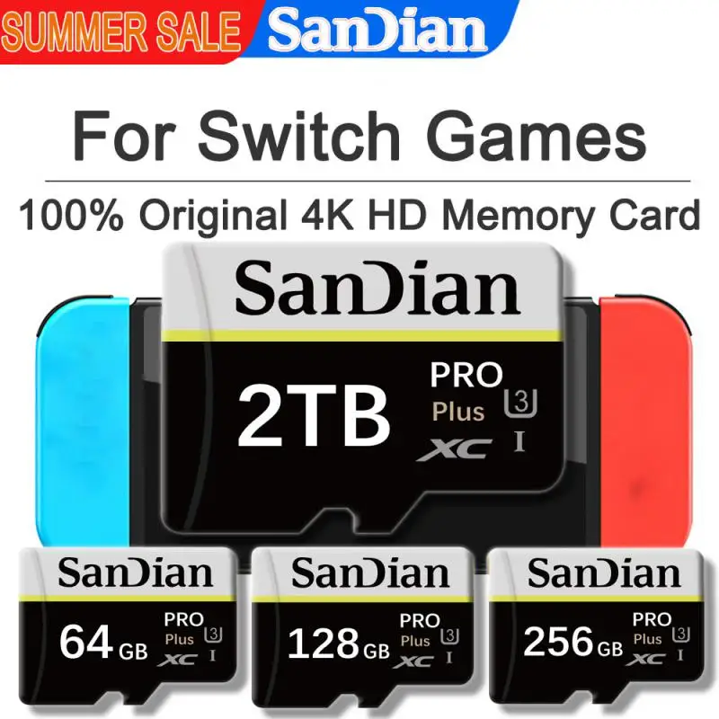 Micro TF SD Card High Speed SD Memory Card 128GB 256GB SD U3 A2 TF Flash Card for Xiaomi Phone Camera table PC