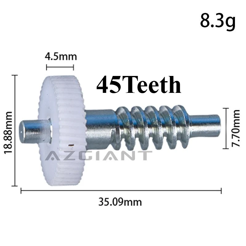 AZGIANT 45T для Subaru Outback 04-06/Legacy 04-08/Impreza 03-07 наружное складное зеркало заднего вида, ремонт двигателя, шестерня, зубья 1-10 шт.