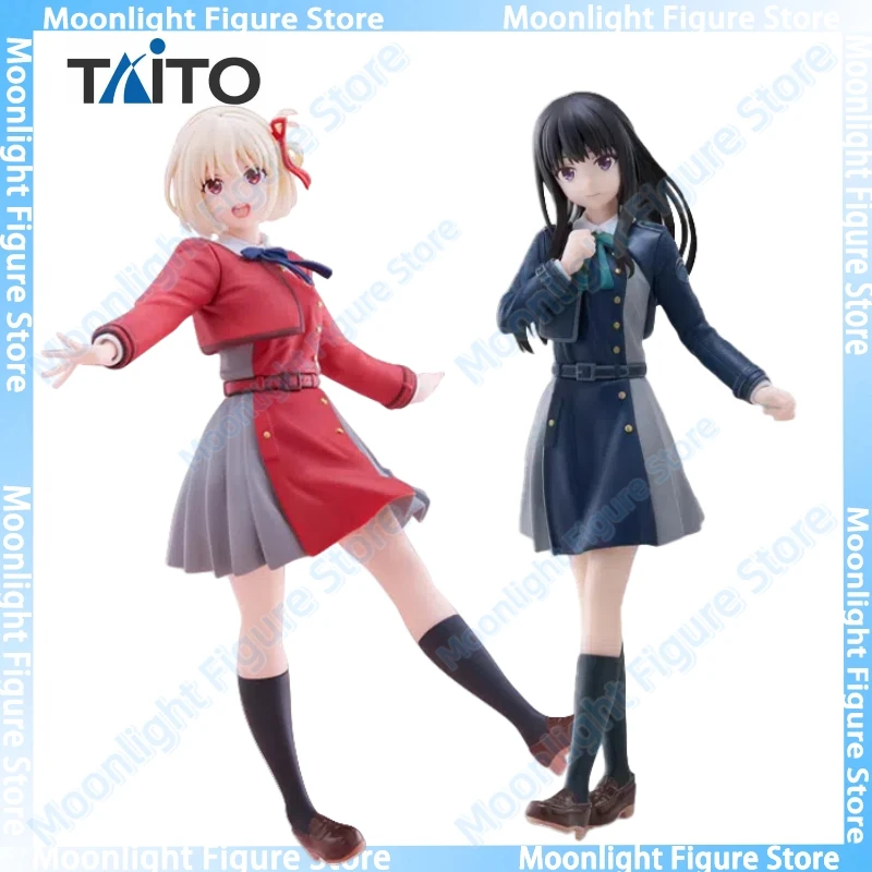 

In Stock TAITO Coreful Inoue Takina Nishikigi Chisato School Uniform Ver. Desktop Cute Doll Anime Action Figure Toy Gift Model