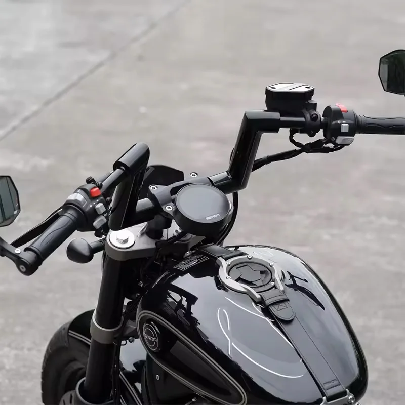 سبائك الألومنيوم الفرامل العلوي غطاء المضخة تعديل دراجة نارية الكروم تقليم وعاء الزيت ل Benda شينشيلا 250 bd250 غطاء زيت الفرامل #2