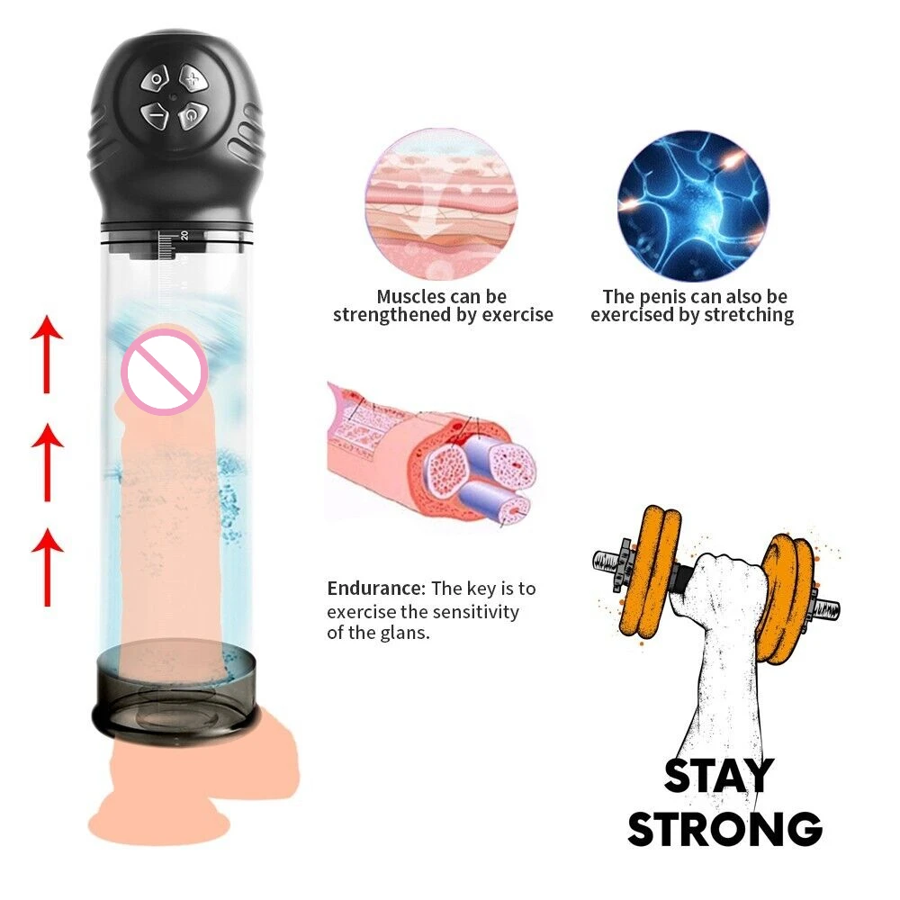 

Vacuum Male Penis Exerciser NegativePressure Display Enlarger Erection sex Toys Penis Pumppenis enlargement Penis Pump