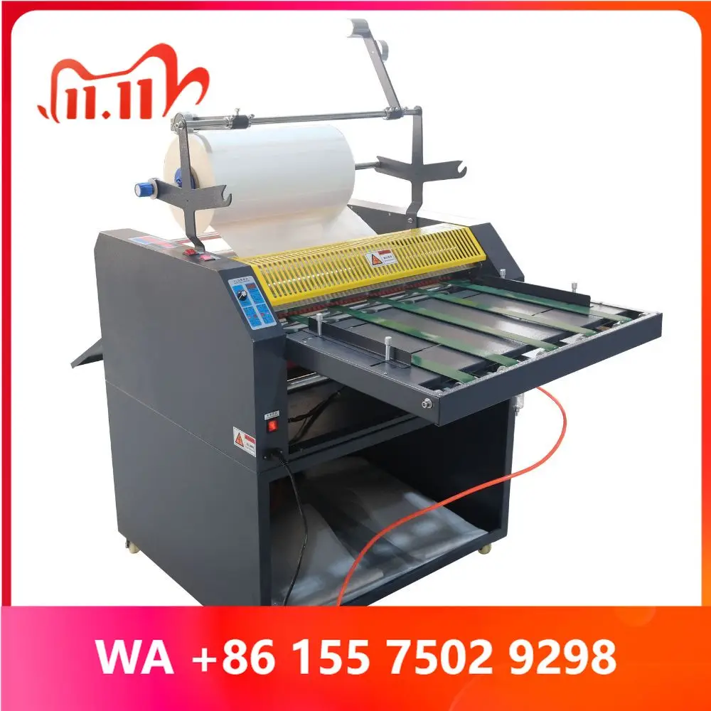 SMFM-390D Semi Automatic Digital Auto-Cut Film Laminator with Oerlap Function for Paper & Plastic