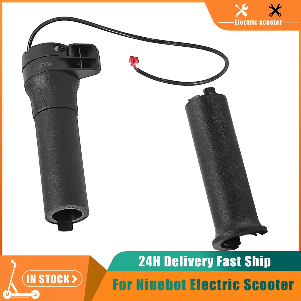 Twist Throttle Right Handle Replacement for Ninebot F3 Max G3 ZT3 Electric Scooter Parts Handle Grip Cover Accessories
