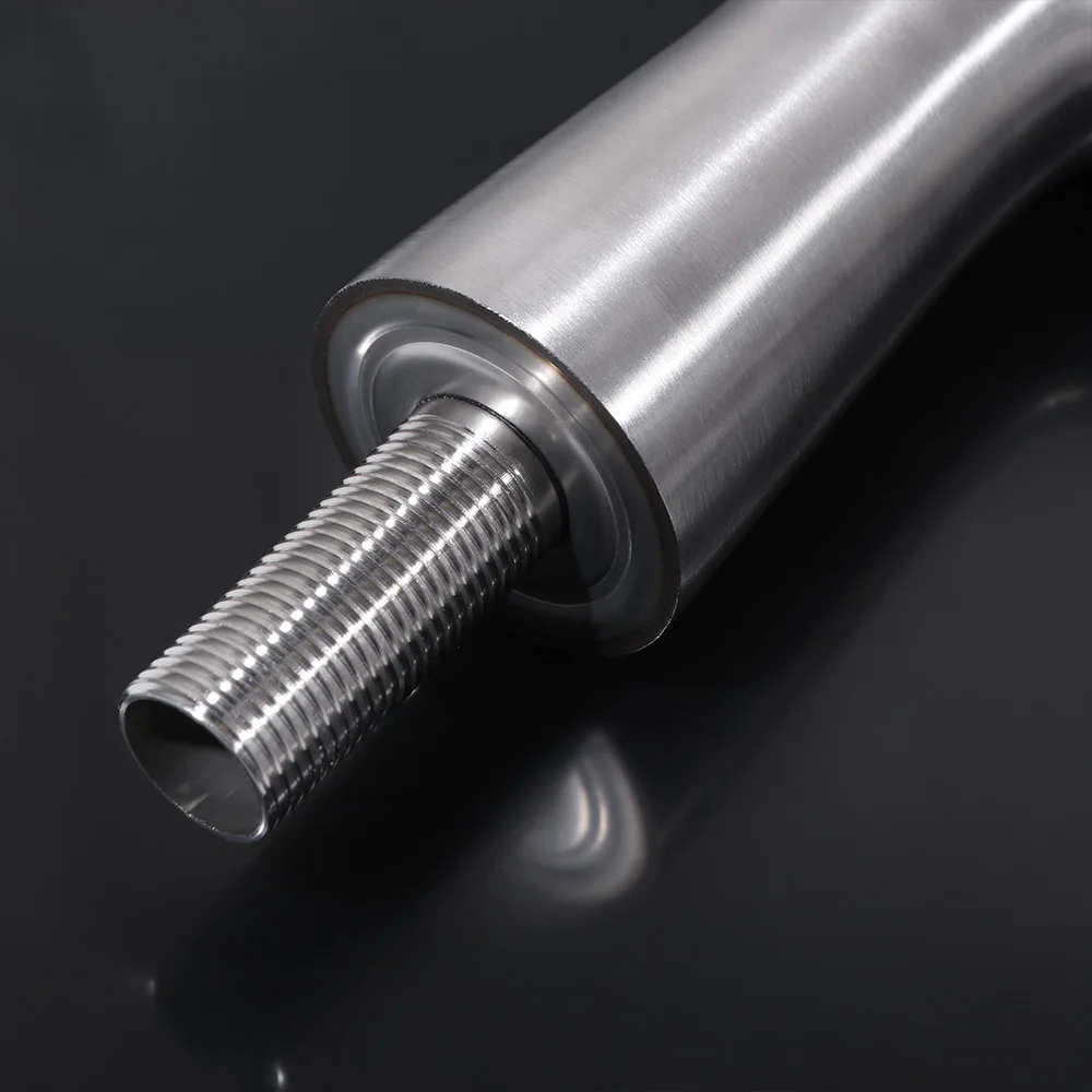 Single Handle Stainless Steel Faucet Anti-Leakage Multi Functional Lavatory Vanity Sink Tap Easy Installation Rust-proof