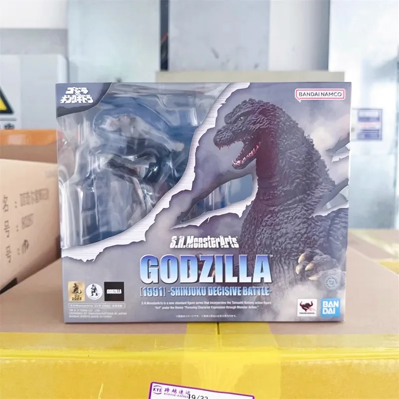 Spot Bandai Godzilla 1991 Shinjuku Duel Godzilla 1954 Birthday Gift Anime Model Action Figure Collectible Ornament