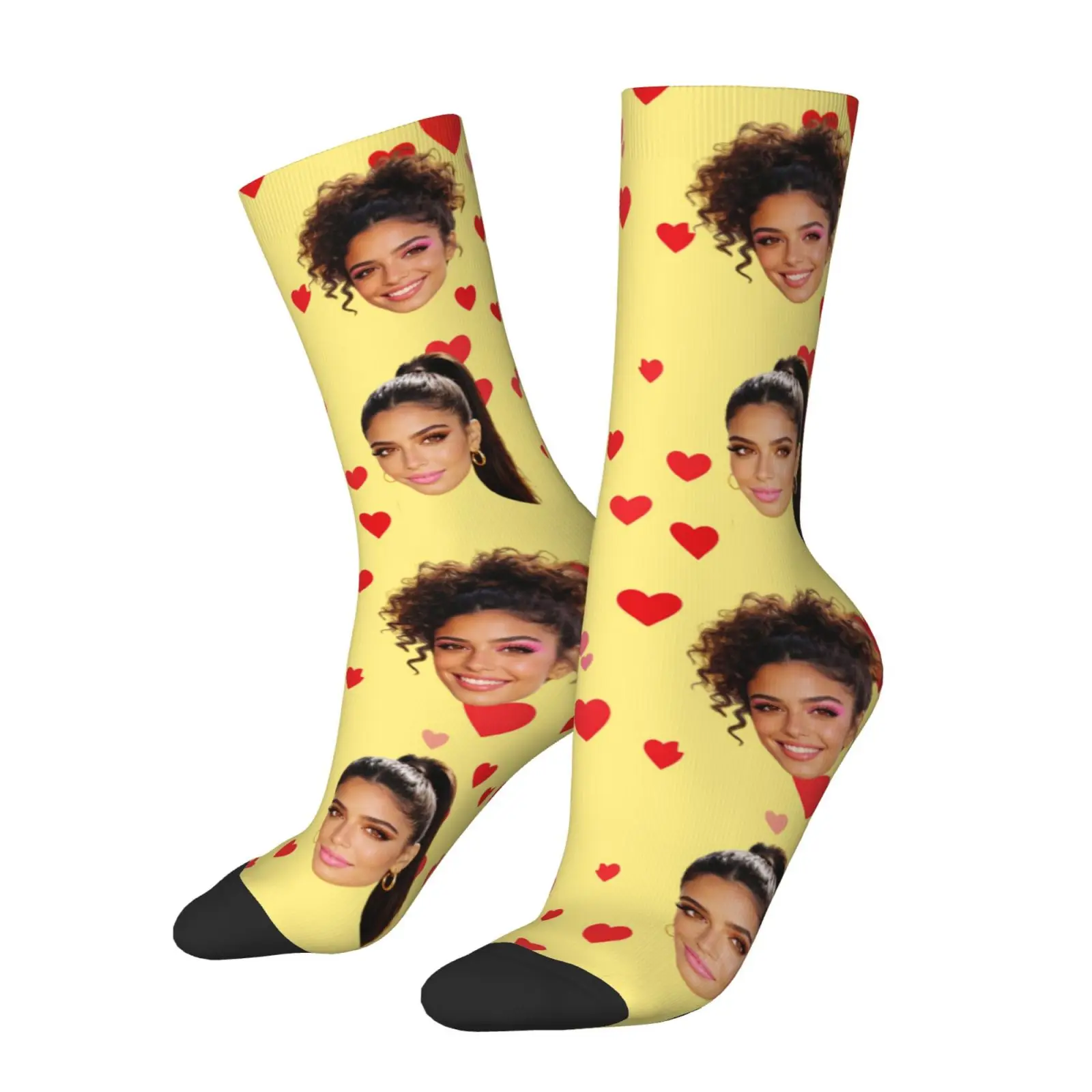 남녀 맞춤형 아바타 양말, 맞춤형 사진 양말, 개인화된 사진 양말, 사진 양말, 개인 맞춤 선물