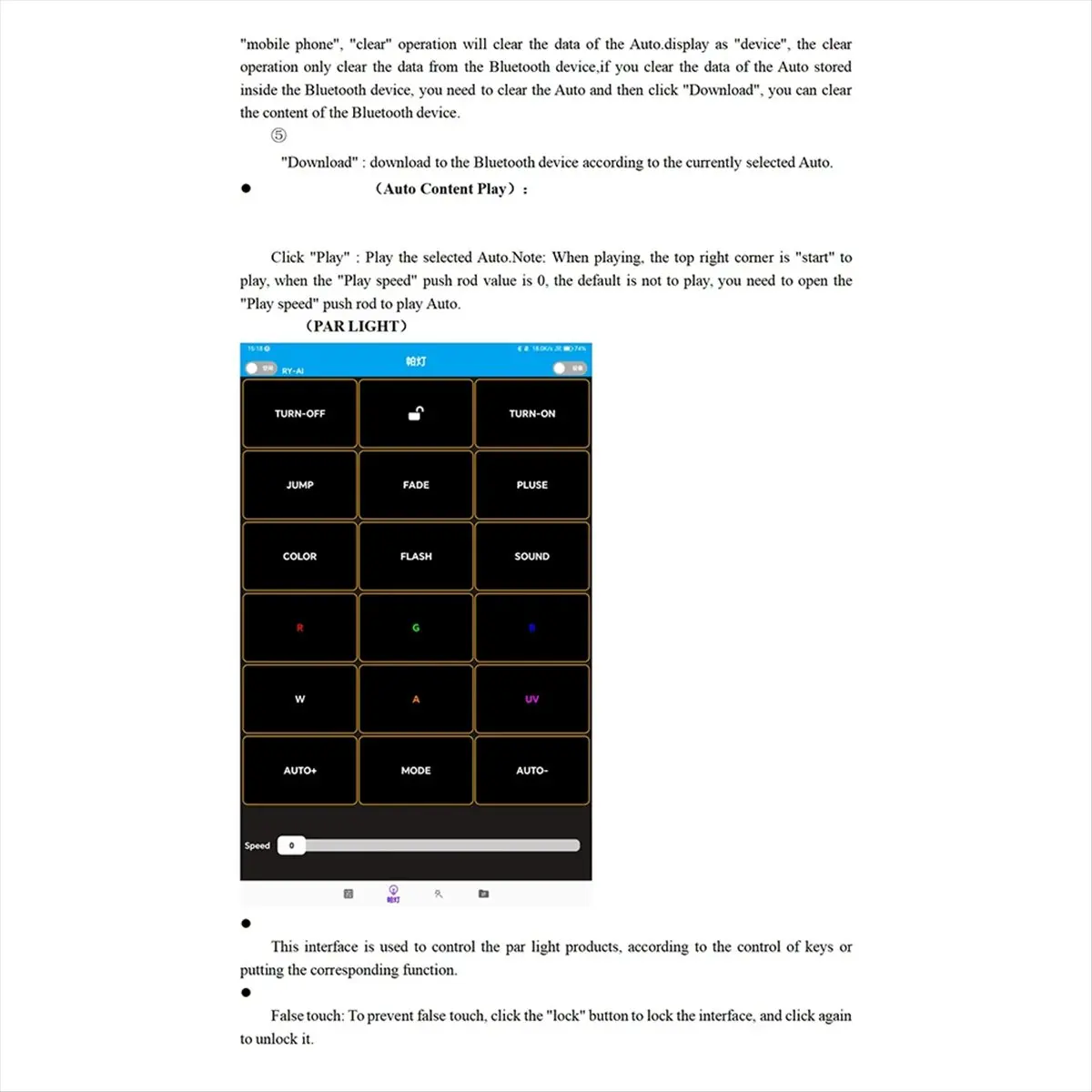 INABEZ DMX512 USB-RMD-DMX Mobile App DMX Dialer Stage Light Wireless Bluetooth DMX Controller Only Supports for Android Devices