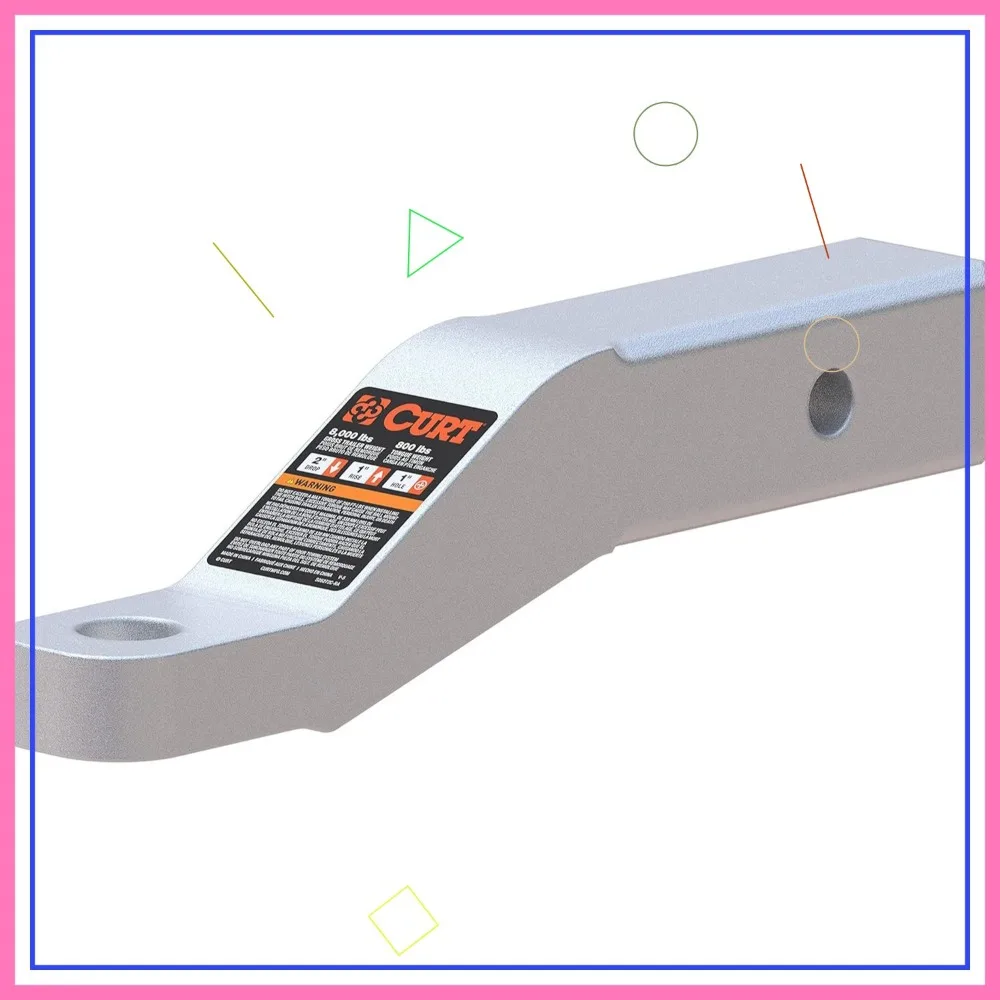 

Алюминиевое шаровое крепление для сцепного устройства прицепа для 2-дюймового приемника, грузоподъемность 8000 фунтов, отверстие 1 дюйм, с падением 2 дюйма и подъемом 1 дюйм