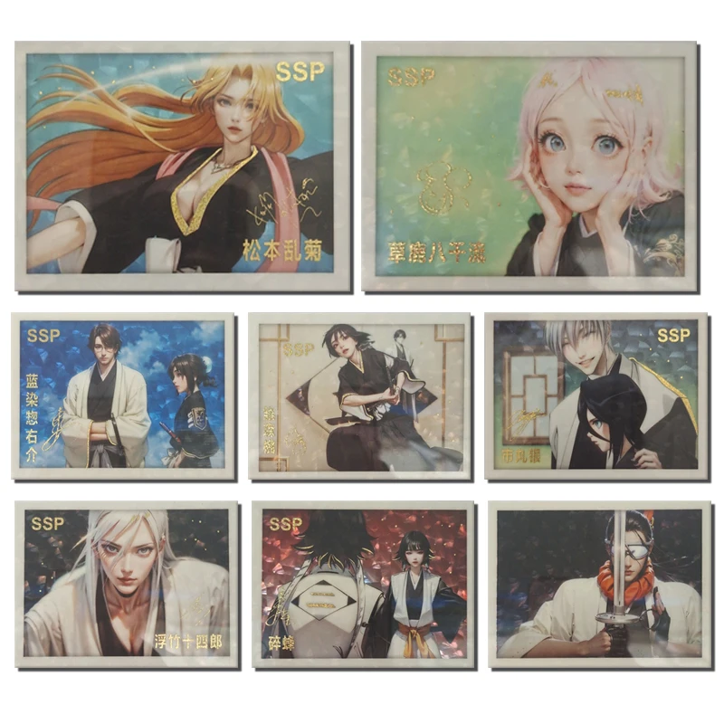 

BLEACH SSP Card Millennium Bloody War Chapter Matsumoto Rangiku Soi Fon Nemu Kurotsuchi Game Collection Birthday Christmas Gifts