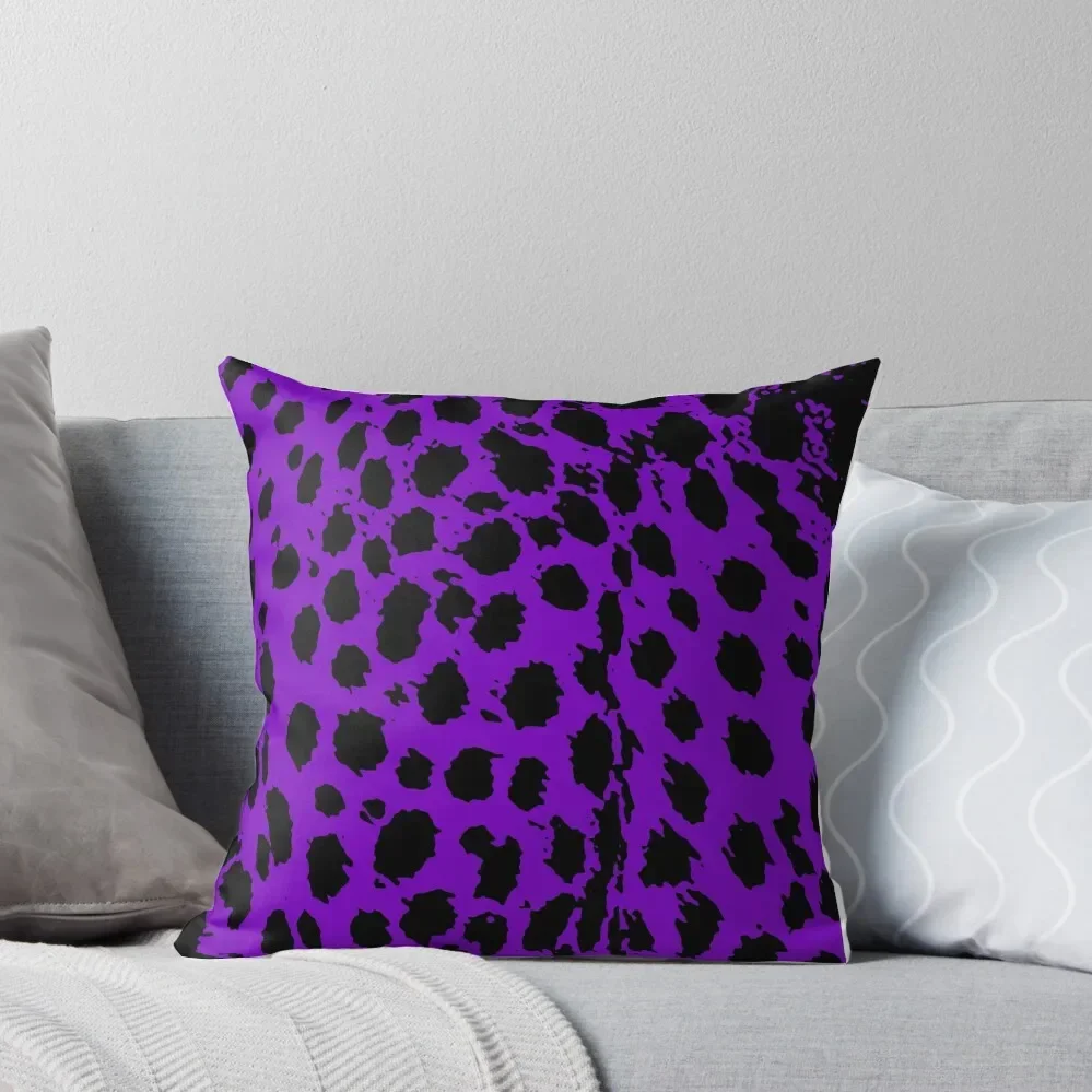 

Cheetah Purple Throw Pillow Pillow Decor Decorative Cushions For Luxury Sofa pillow