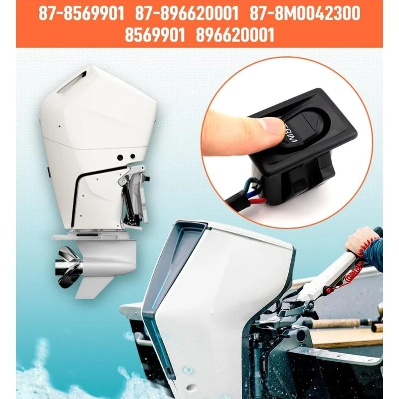 Advanced Boat Trim Tilt Switch 87-896620001 87-8M0042300 87-8569901 For Outboard 25-400HP Engines Since 1999 Accessories