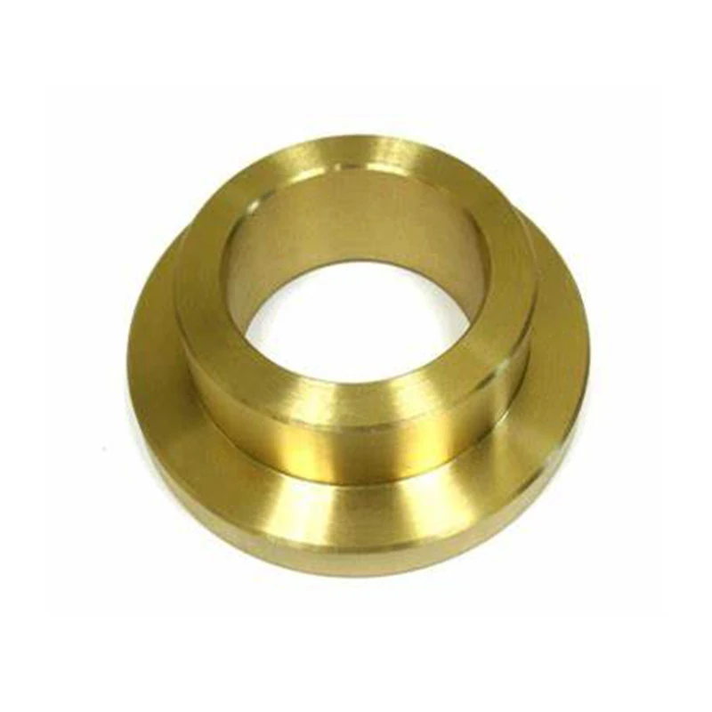 Customized CNC Machining High Precision Brass Positioning Ring for Shafts, Wear-Resistant Positioning Sleeve