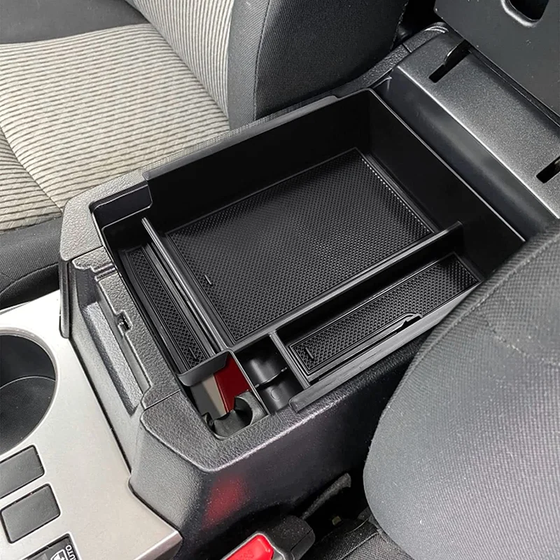 

Center Console Organizer For Toyota 5th Gen 4Runner 2010-2022 2023 Accessories Armrest Glove Box Secondary Storage Insert Tray