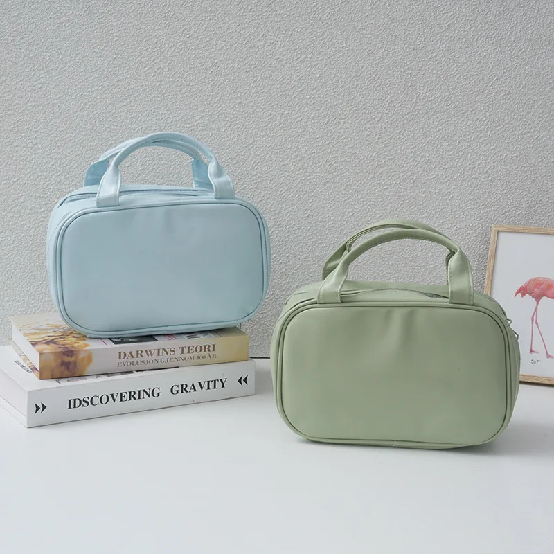 PU Large Capacity New Cosmetic Bag Travel Toiletry Bag Multifunctional Portable Waterproof Storage Bag Bags for Woman