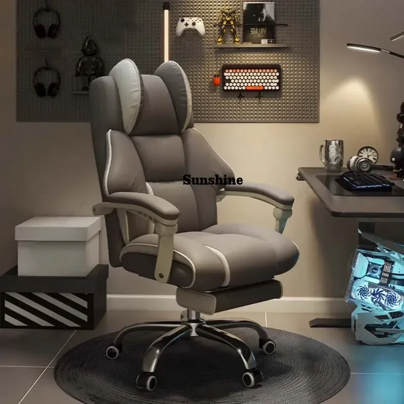 Recliner Executive Chair Wheel Fancy Adjustable Designer Ergonomic Chair Mobile Computer Luxury Silla De Oficina Salon Furniture