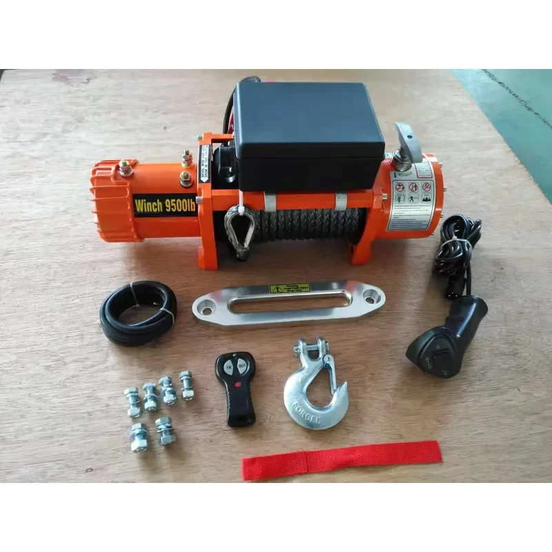 2026 Nylon rope winch, car winch, tractor, off-road vehicle winch, winch crane