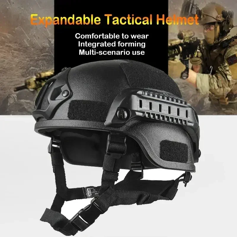 Military Helmet FAST Helmet MICH2000 Airsoft MH Tactical Helmet Outdoor Tactical Painball CS SWAT Riding Protect Equipment