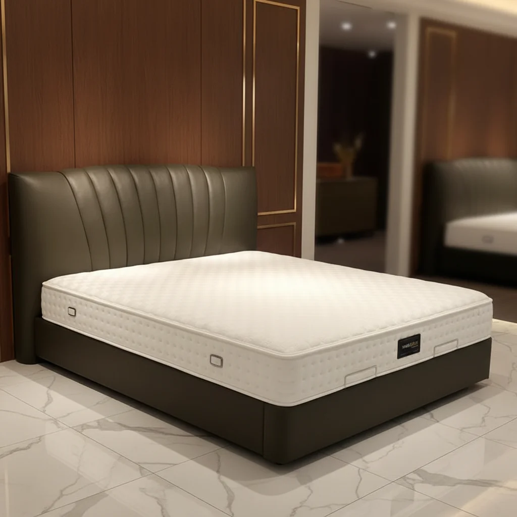 Premium Quality Ultra Comfortable Thick Modern Hybrid Mattress Low Density Foam Pocket Spring For Hospital Hotel Bedroom Use