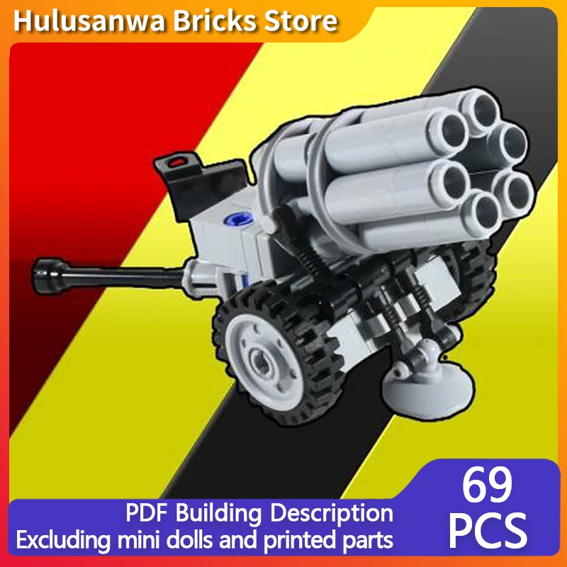 

Nebelwerfer 41, WW2, военная ракетная установка, модель MOC, строительные кирпичи, военное оборудование, модульные технологии, подарки, детские игрушки, костюм