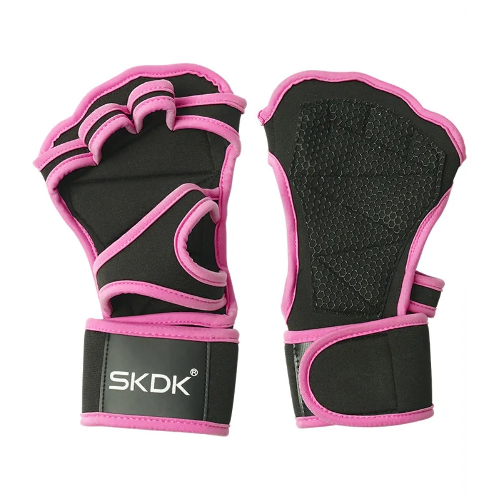 

Thicken Weight Lifting Gloves Non-slip Wear-resistant Half Finger Workout Gloves Adjustable Durable Cycling Motorcycle Gloves
