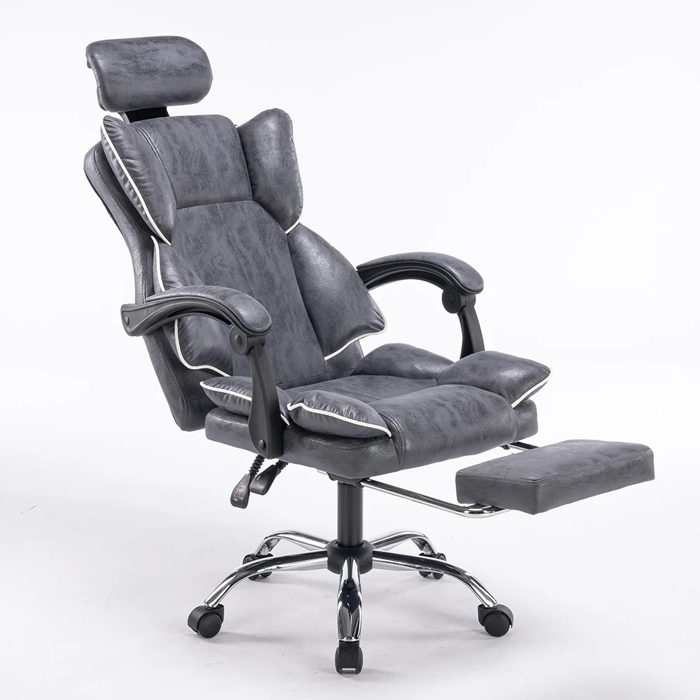 Office Chairs For Staff, Ergonomic,OEM&ODM Furniture Wholesale Modern High Back PU Ergonomic Swivel Chair Comfortable Executive