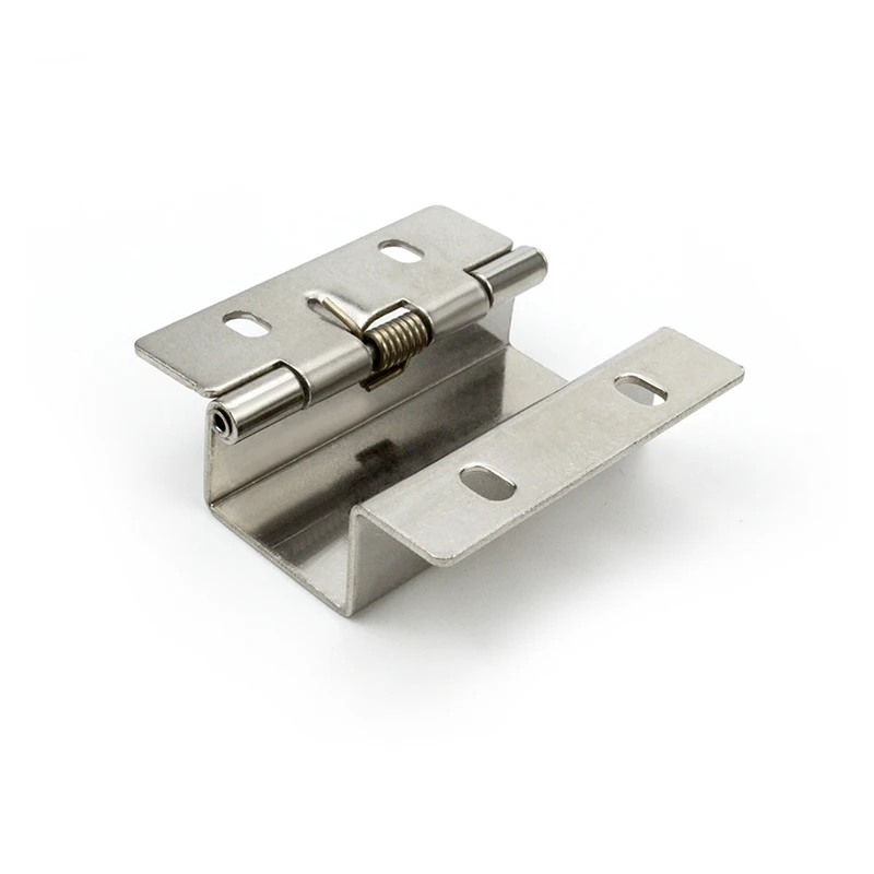 304 Edelstahl I-förmiges Gebogenes Rechtwinkliges Scharnier Verteilerschrank Kommunikationsschrank Türscharnier Verdecktes Scharnier – Detail 5