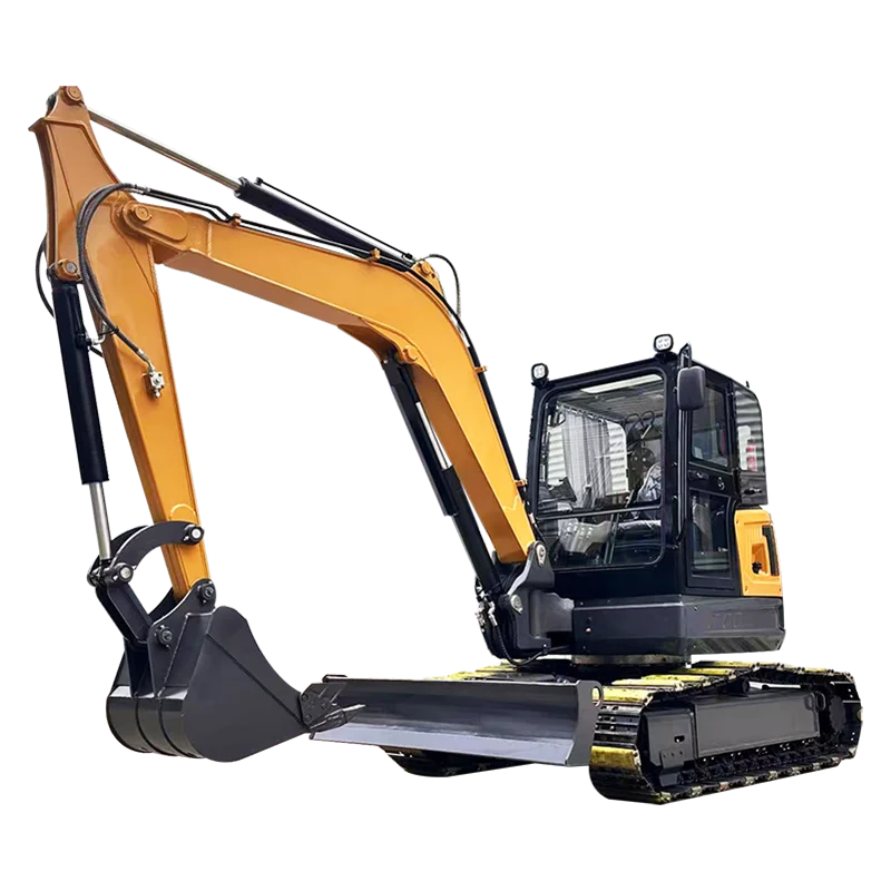 6.5 Ton Crawler Excavator CE Euro 5 OEM Customizable for Flood Control, Canal Construction and Hydraulic Earthmoving Work