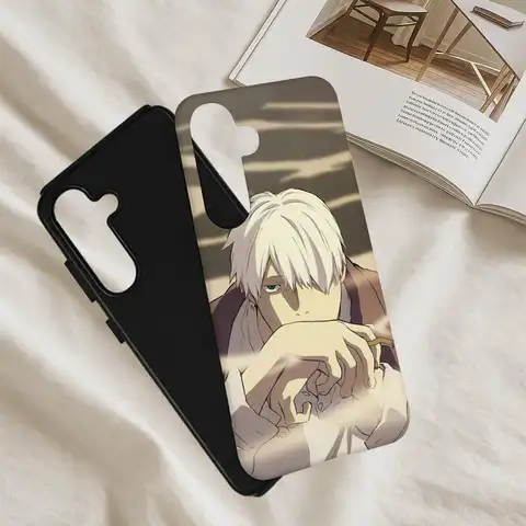 सैमसंग S25 फिल्म शेल गैलेक्सी S24 अल्ट्रा 23 प्लस S22 21 A56 36 26 16 लक्ज़री डबल लेयर कवर के लिए एनीमे M-MushiShi फ़ोन केस 10 best sales Mushishi - №3