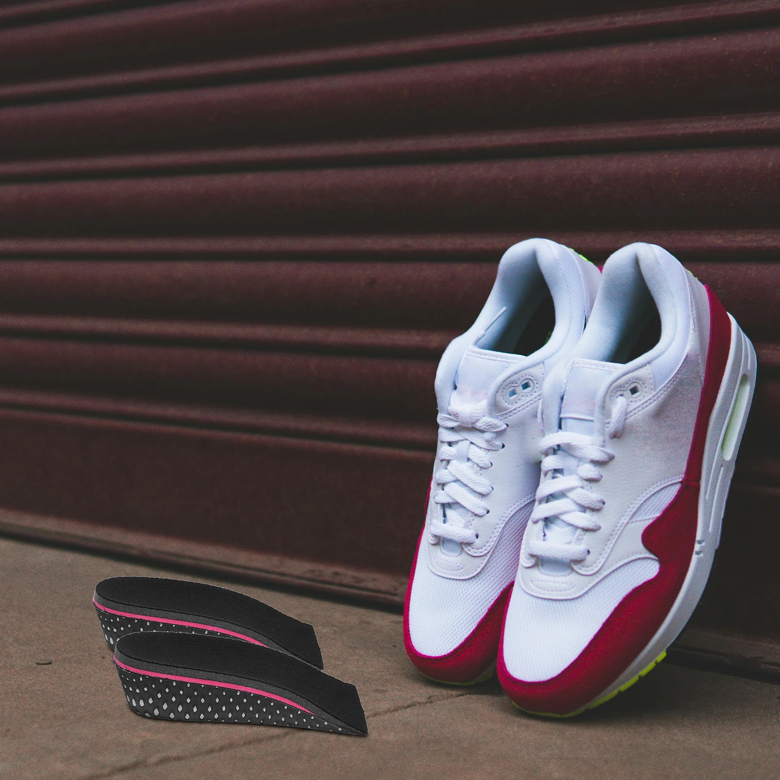 

Height Increase Insole 5Cm Thick Eva Gel Sports Insoles Shock Absorbing Cushion Pads Foot Care Tool Anti-Slip Wear