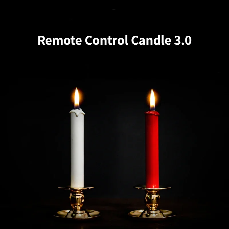 Remote Control Candle 3.0 Auto Candle Fire Magie Magician Stage Bar Illusions Magic Tricks Gimmick Accessories Comedy Mentalism