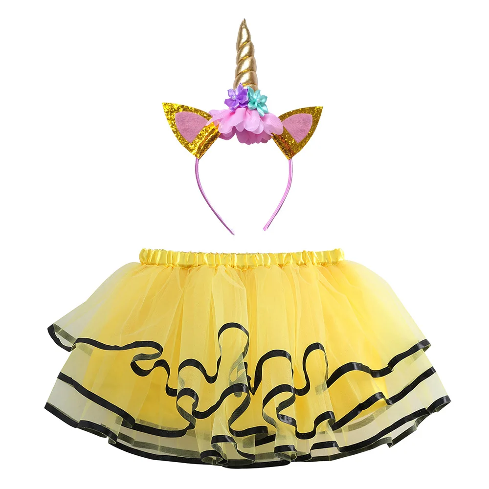 Baby Mädchen Biene Tutu Rock Outfit für Kinder Weihnachten Biene Kostüm Kleinkind Mädchen Halloween Cosplay Biene Kostüm Kind Geburtstag Tutus