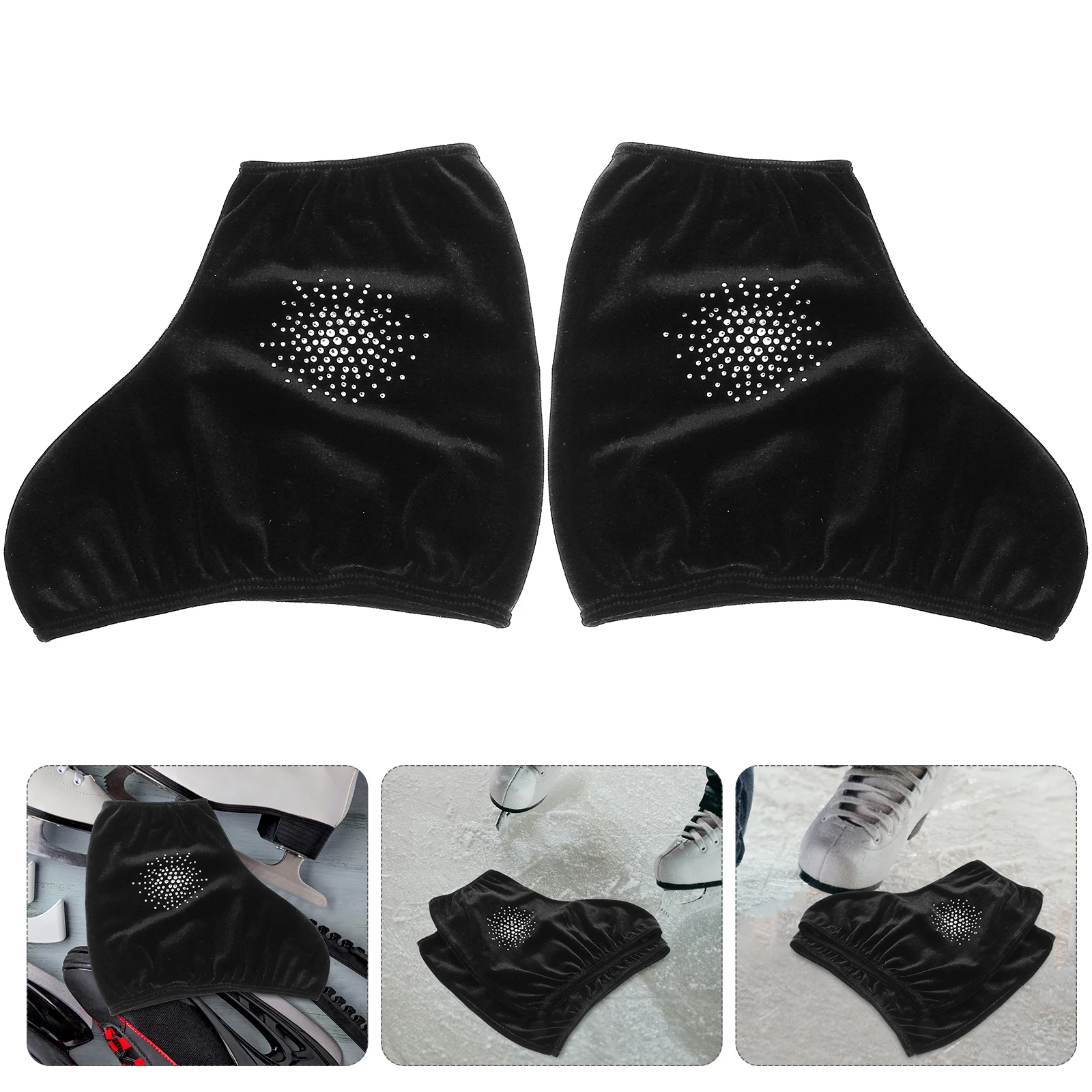 

Чехлы для фигурного катания Регулируемые защитные ботинки Молодежные унисекс изолированная подкладка Поддержка