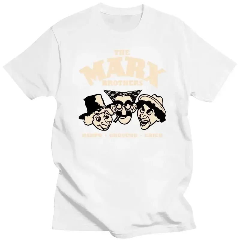 T Shirt manga vintage anime clothes lotheshesmanga 2024 Tee Gift New From US The Marx Brothers Groucho Harpo Chico Classic sale