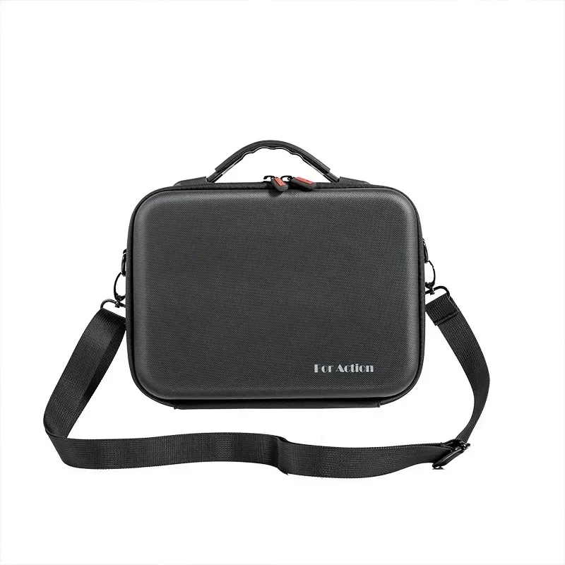 Storage Bag For DJI Action 5 Pro Action4  PU Carrying Case Travel Shoulder Bag for Osmo Action 5 Pro Camera Accessories