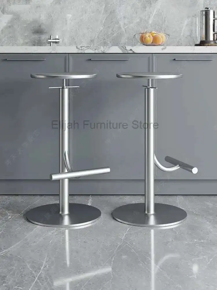 

Bar Counter Chair Rotating Up And Down Color Modern Minimalist Home Luxury Bar Chair Front Desk Cashier Furniture