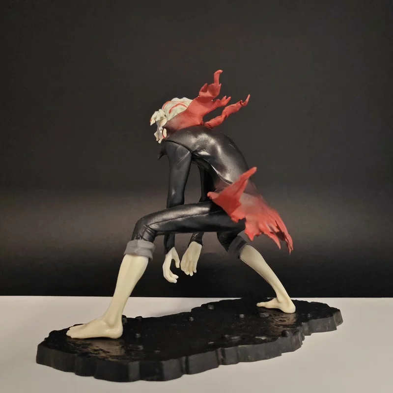 دان دا دان أنيمي الشكل Ayase مومو تاكاكورا كين تحصيل اليدوية تمثال 13-17 سنتيمتر مع قاعدة العرض العمودي لمحبي #3