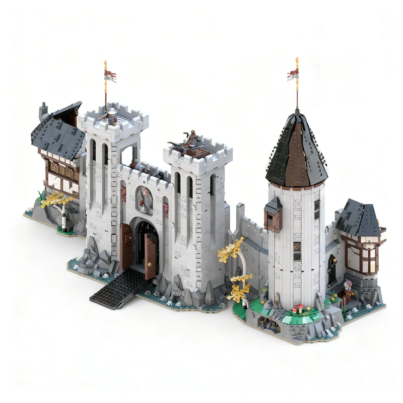 7325pcs MOC Castle Griffin Knight S Castle Model Building Blocks Architecture DIY Idea Education Kids Brick Christmas Gifts Toys