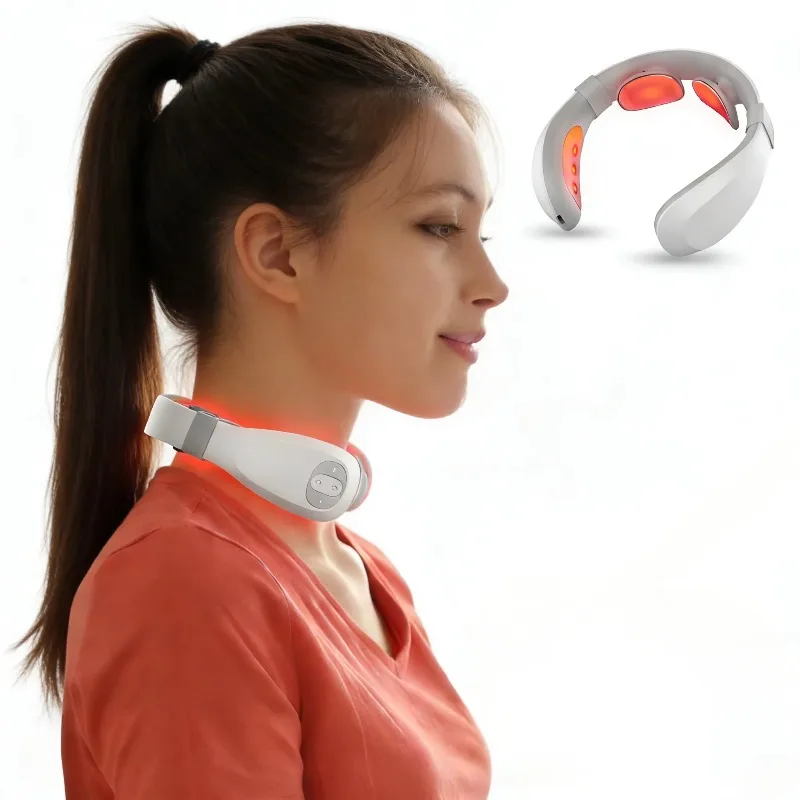 Airo Factory Price Electric Shiatsu Neck Massager with Heating and Manual-Wired Control for Neck Pain Relief and Muscle