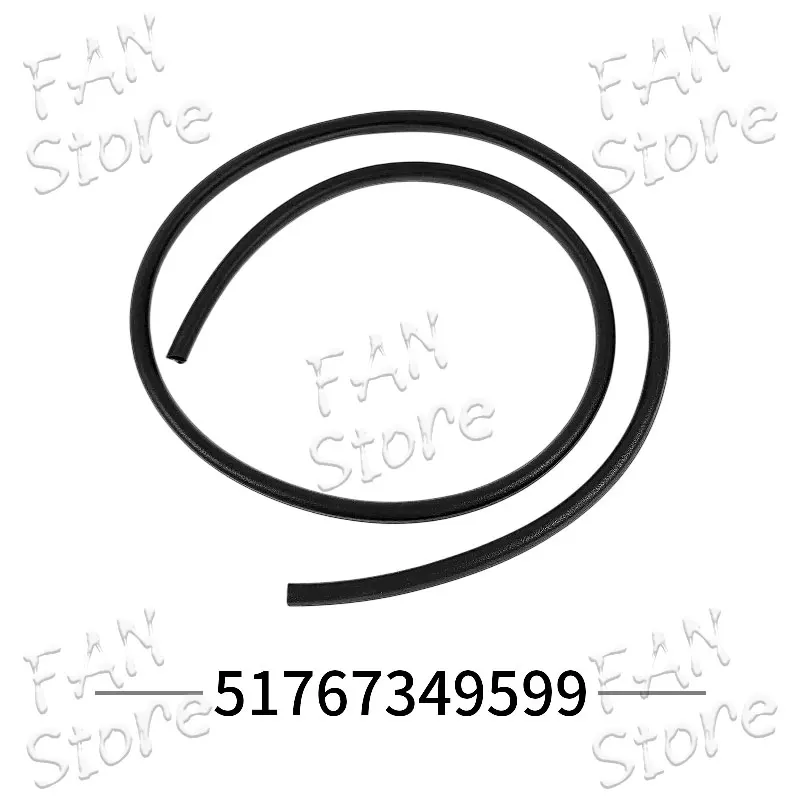 Car Front Bonnet Hood Seal 51767349599 For BMW 5 Series G30 G31 G38 F90 Front Hood Sealing Strip High Quality Auto Parts